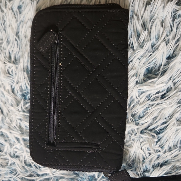 Vera Bradley Wristlet wallet |black| - Picture 2 of 5